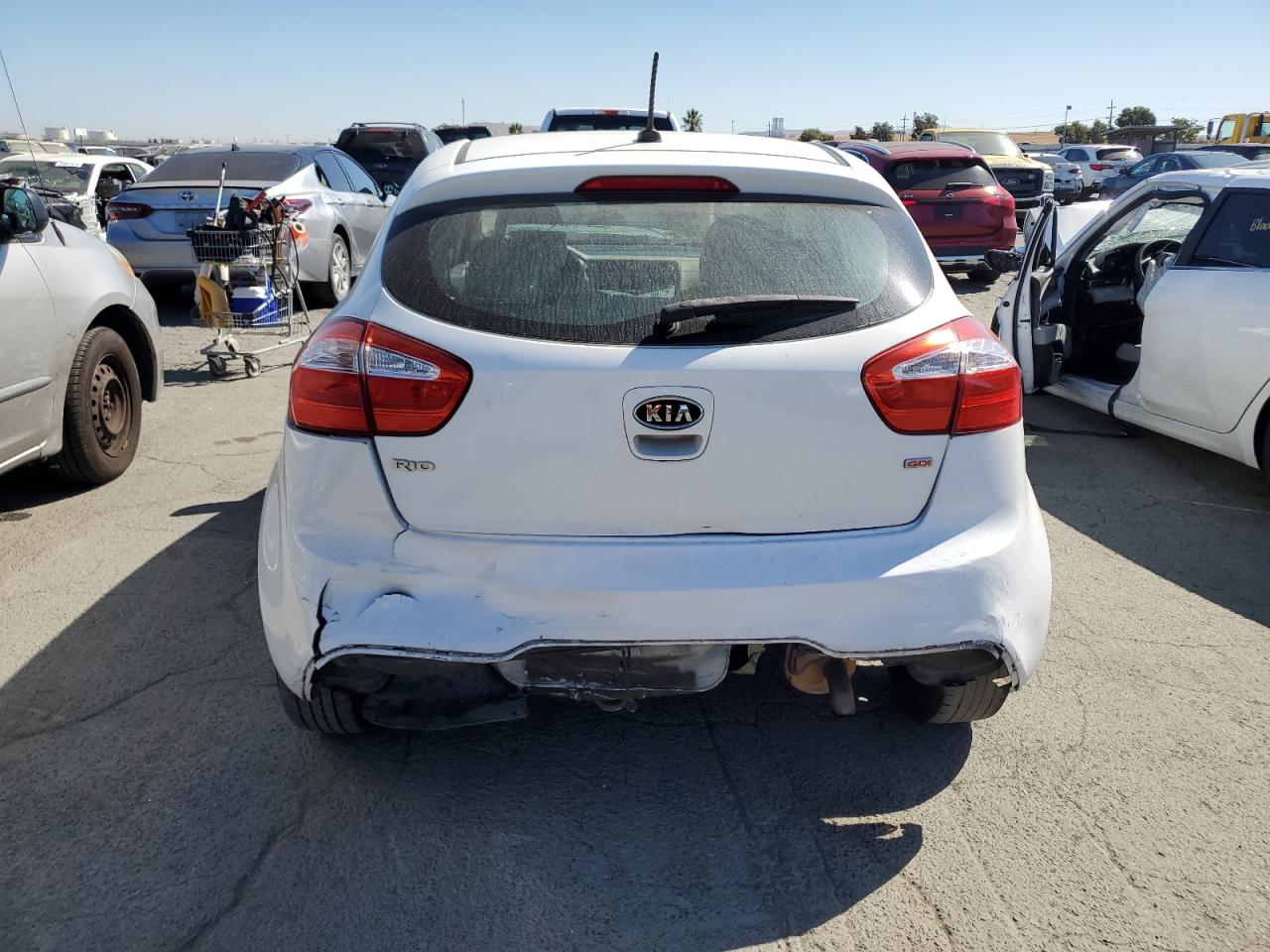 Lot #2878533140 2013 KIA RIO LX