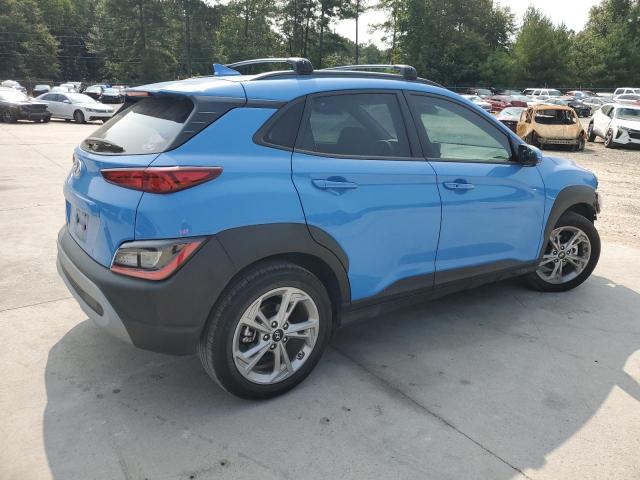 HYUNDAI KONA SEL 2023 blue  gas KM8K62AB1PU946643 photo #4