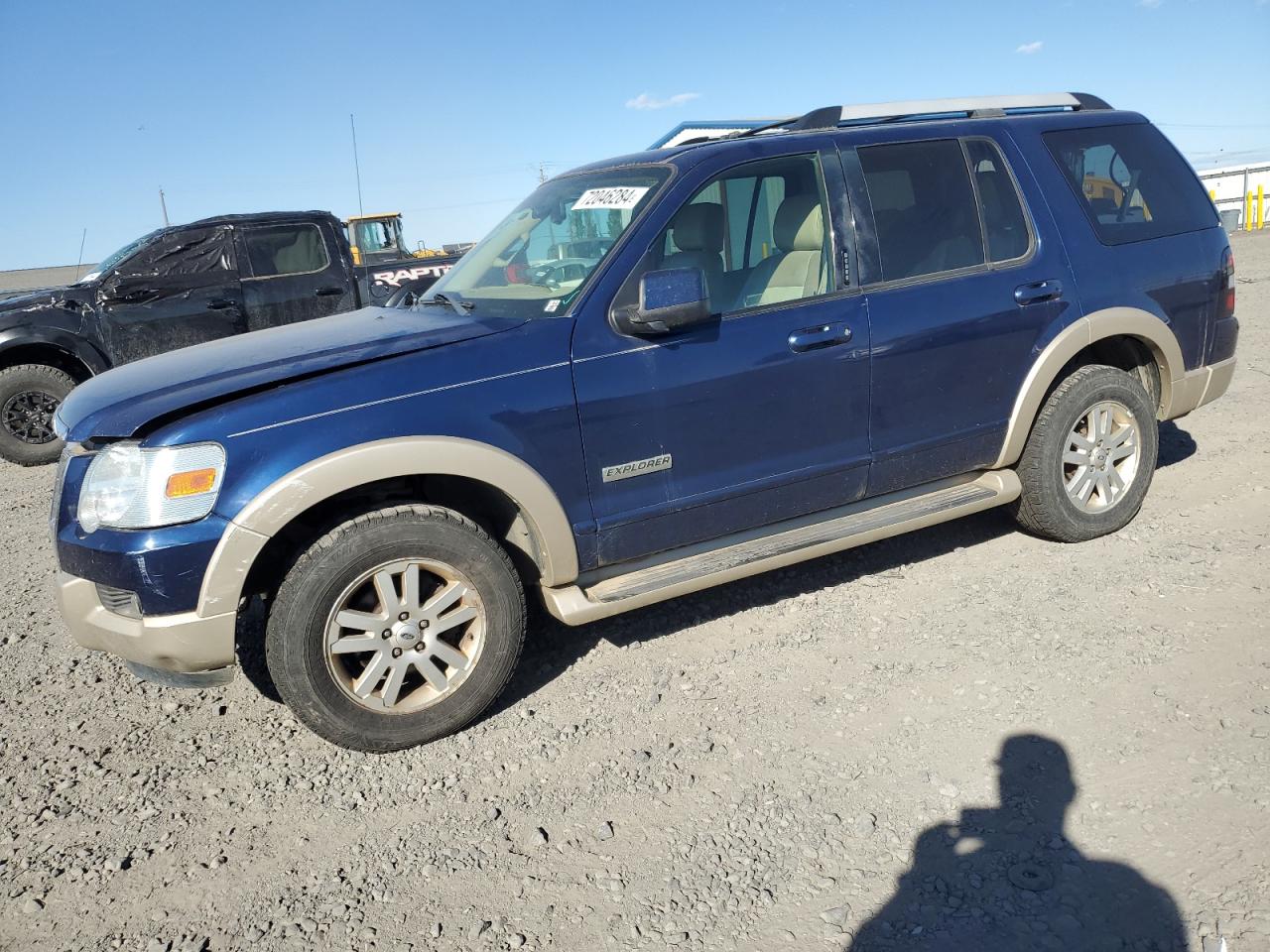 FORD EXPLORER E 2006 blue  gas 1FMEU74E66ZA14171 photo #1