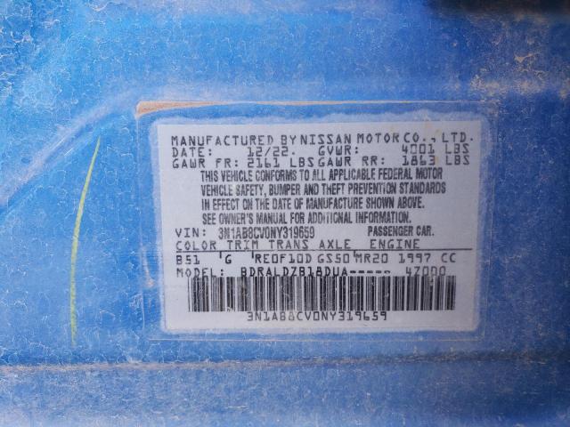 2022 NISSAN SENTRA SV - 3N1AB8CV0NY319659