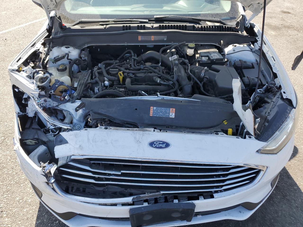 Lot #2988809672 2020 FORD FUSION SE