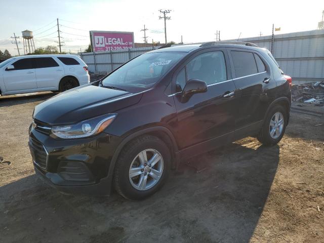 CHEVROLET TRAX 1LT 2019 black  gas 3GNCJLSB7KL367419 photo #1