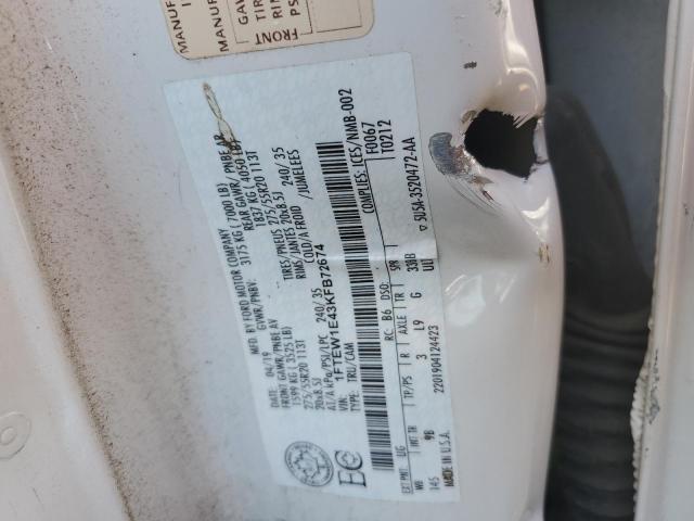 2019 FORD F150 SUPER - 1FTEW1E43KFB72674