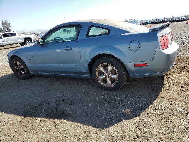 FORD MUSTANG GT 2007 blue coupe gas 1ZVHT82H875306014 photo #3