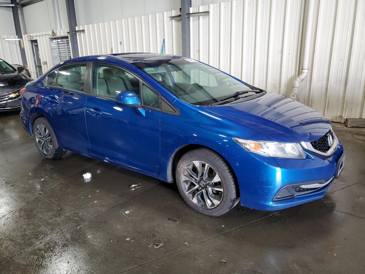 Lot #2828608080 2013 HONDA CIVIC EX