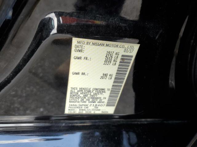 2017 NISSAN ALTIMA 2.5 - 1N4AL3APXHC218407