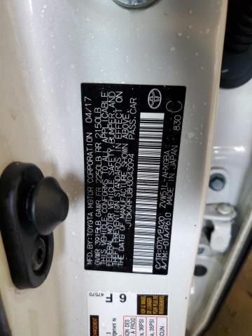 2017 TOYOTA PRIUS - JTDKARFU8H3043094