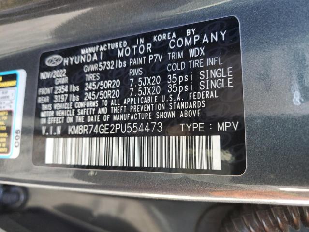 2023 HYUNDAI PALISADE C - KM8R74GE2PU554473