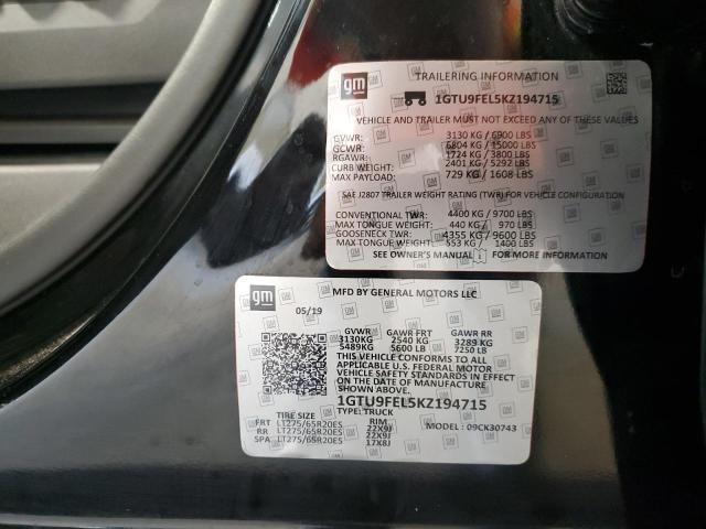 2022 GMC SIERRA LIM - 1GTU9FEL2NZ159134