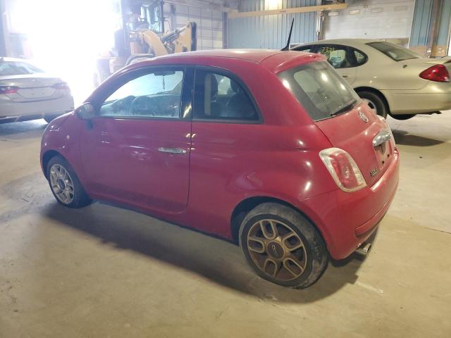 FIAT 500 POP 2015 red hatchbac gas 3C3CFFAR3FT695893 photo #3