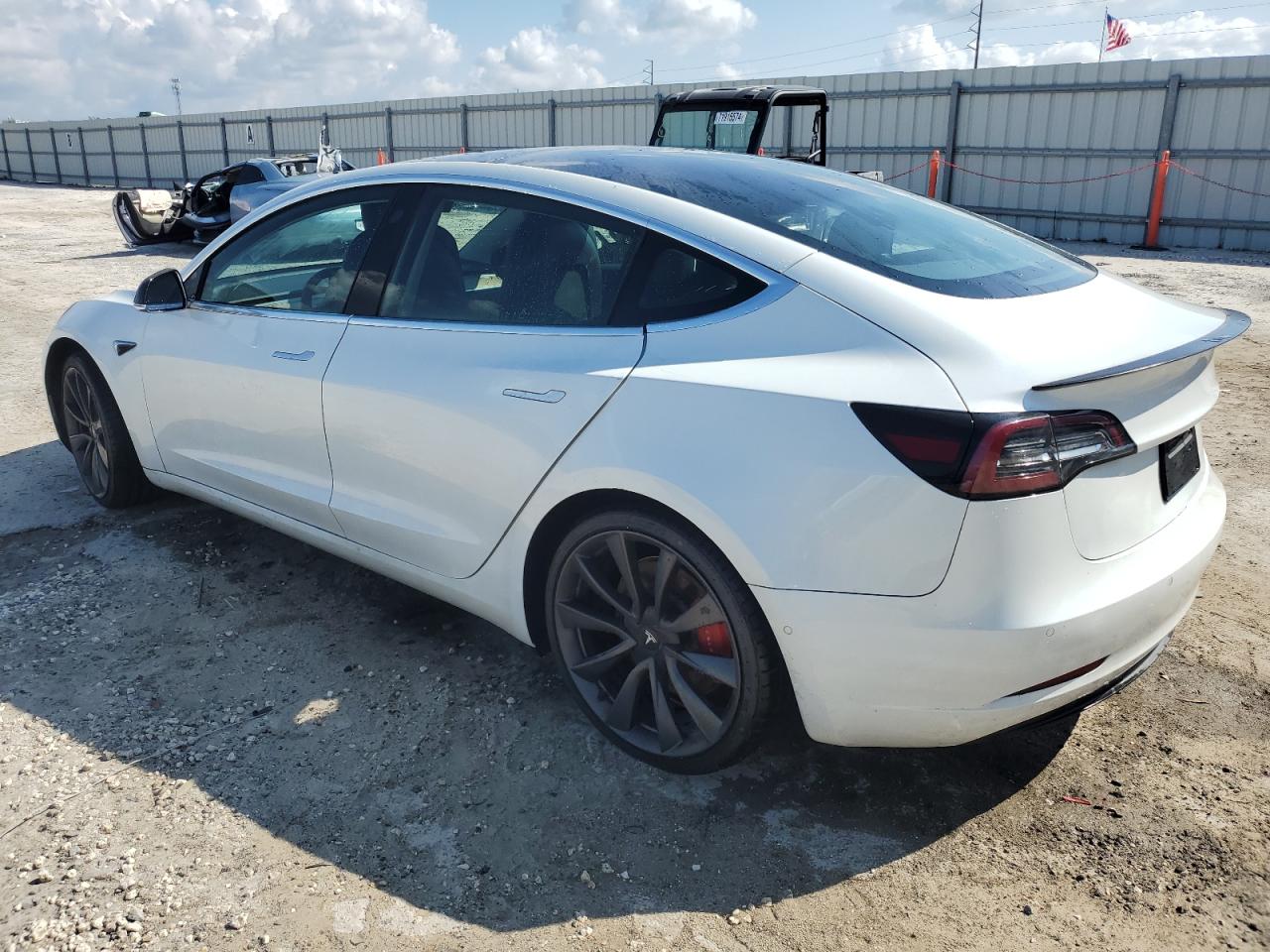 Lot #2974826165 2020 TESLA MODEL 3