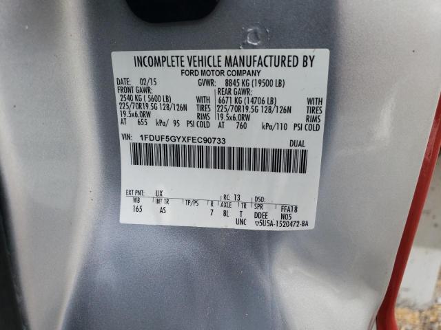2015 FORD F550 SUPER - 1FDUF5GYXFEC90733