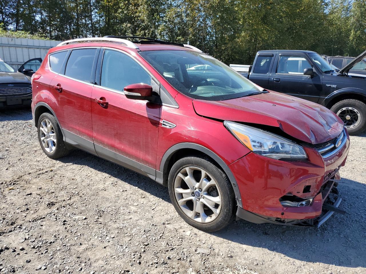 Lot #2821023143 2016 FORD ESCAPE TIT