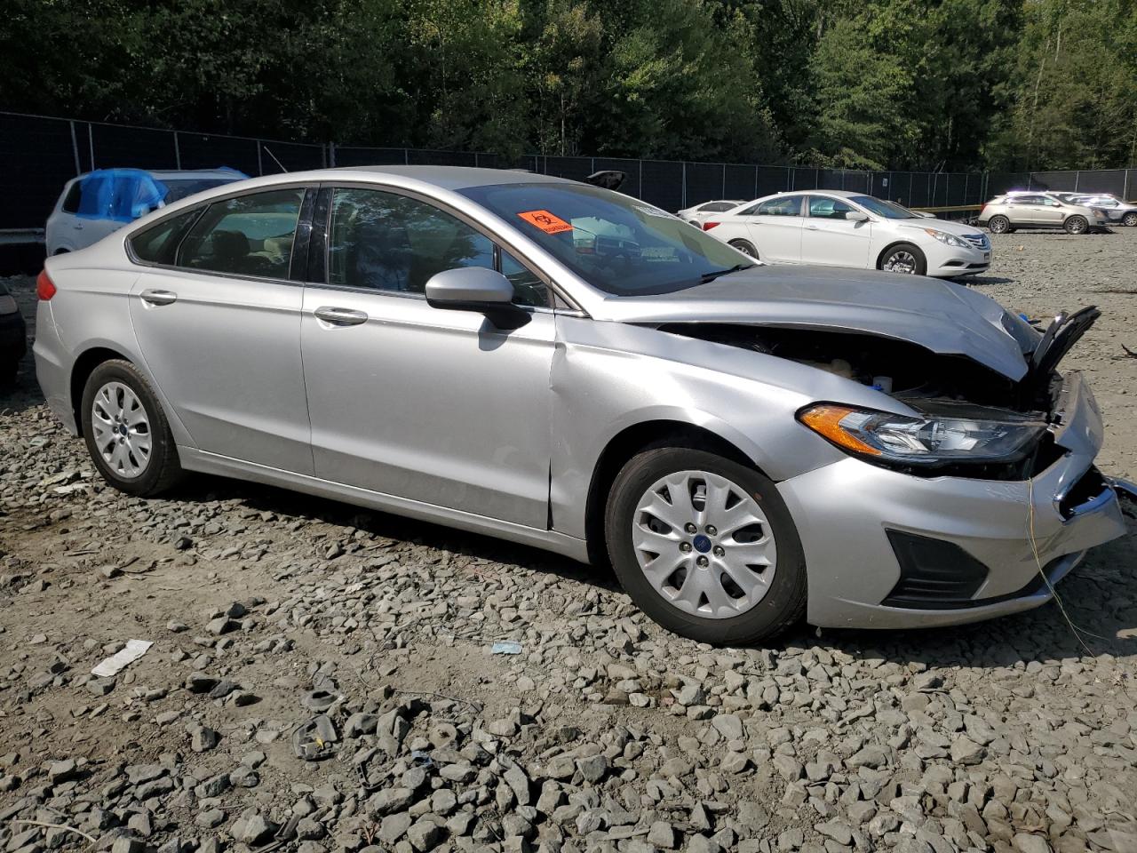 Lot #2972318530 2019 FORD FUSION S