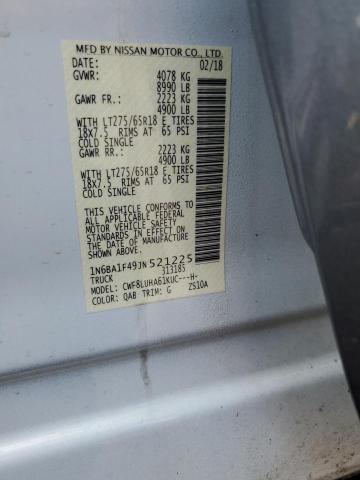 2018 NISSAN TITAN XD S 1N6BA1F49JN521225
