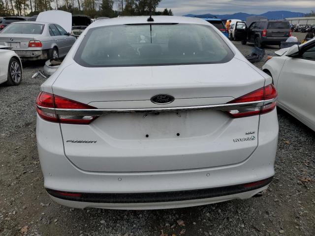 VIN 3FA6P0LU6JR257496 2018 Ford Fusion, Se Hybrid no.6