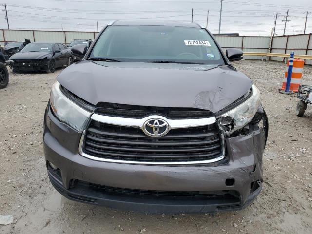 VIN 5TDKKRFH8GS501813 2016 Toyota Highlander, Xle no.5