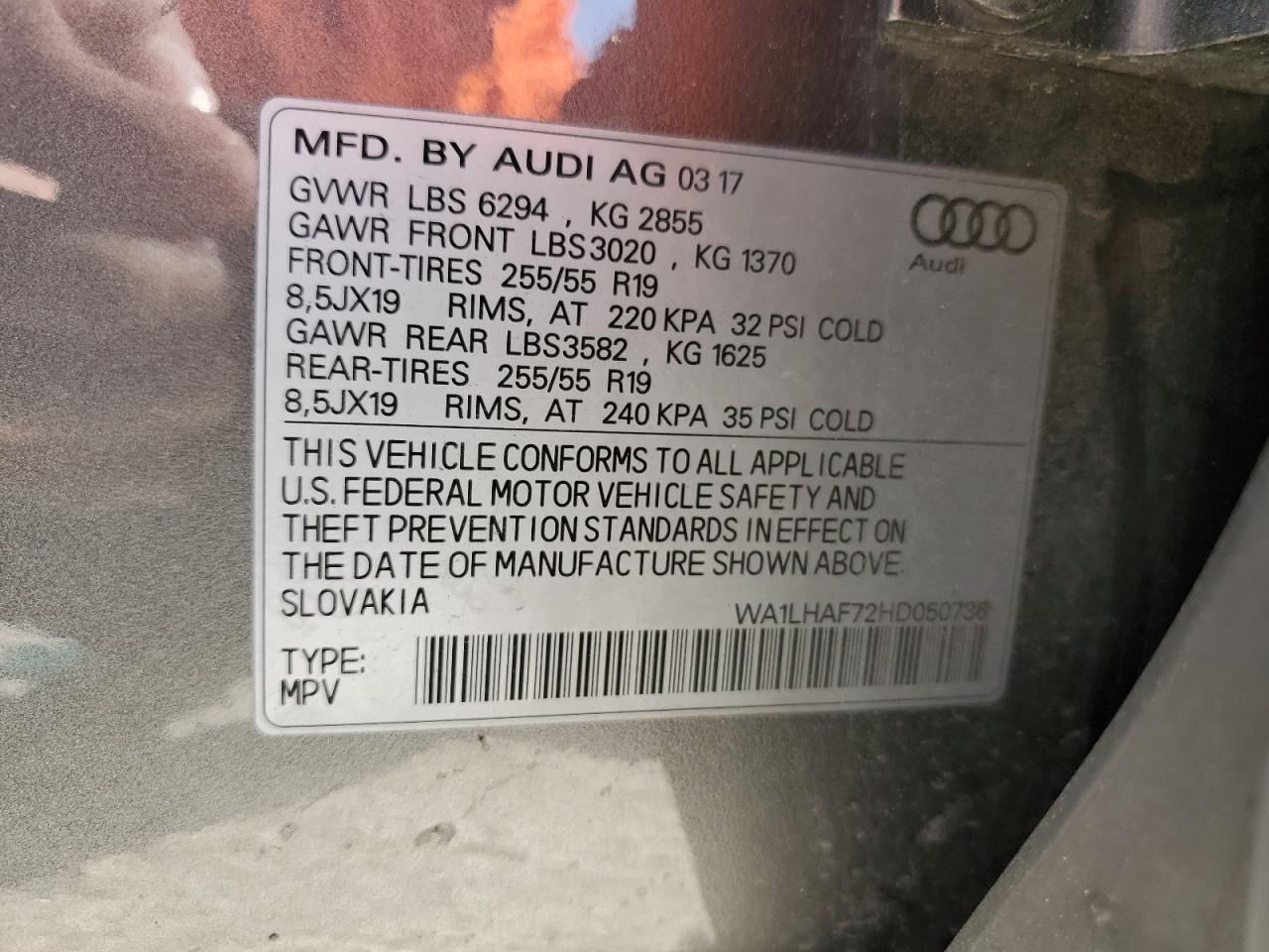 2017 Audi Q7, PREMIUM PLUS