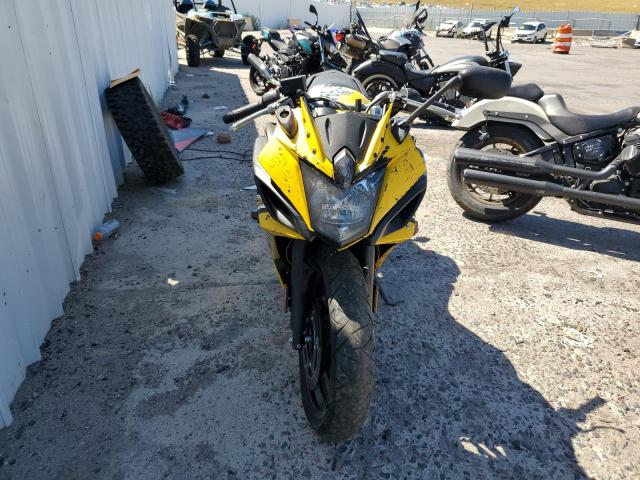 YAMAHA FZ6 R 2009 yellow racer gas JYARJ18E79A004494 photo #3