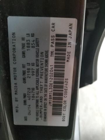 VIN JM1BM1L30E1202041 2014 Mazda 3, Touring no.12