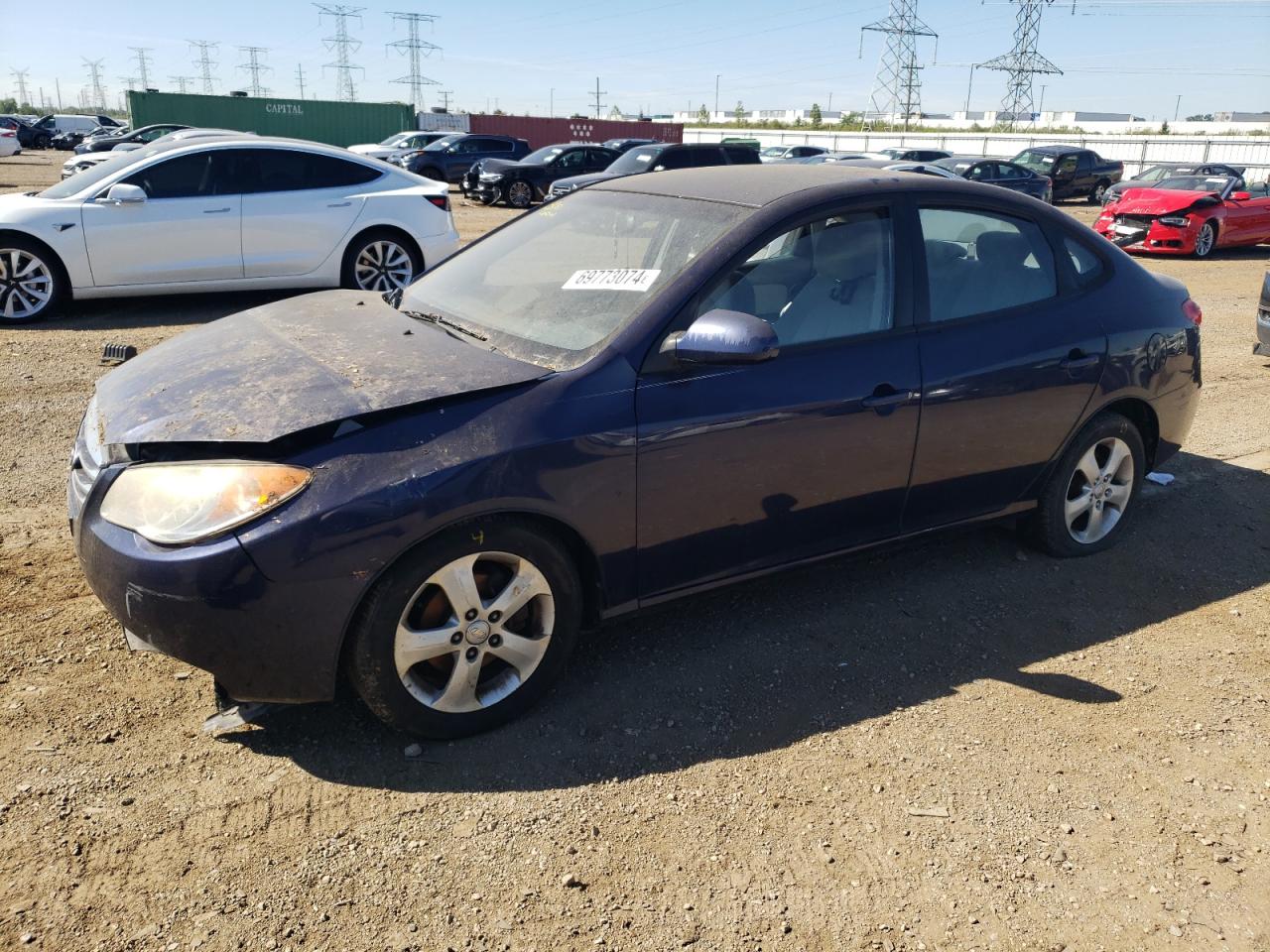 HYUNDAI ELANTRA BLUE