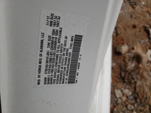 2018 HONDA ODYSSEY TO - 5FNRL6H85JB061228