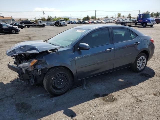 TOYOTA COROLLA L 2018 gray  gas 2T1BURHE2JC117202 photo #1