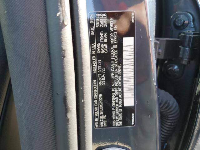 2024 VOLVO S60 PLUS 7JRL12TL0RG313275