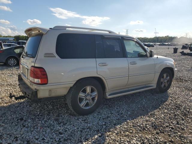 LEXUS LX 470 2006 white 4dr spor gas JTJHT00W564004073 photo #4