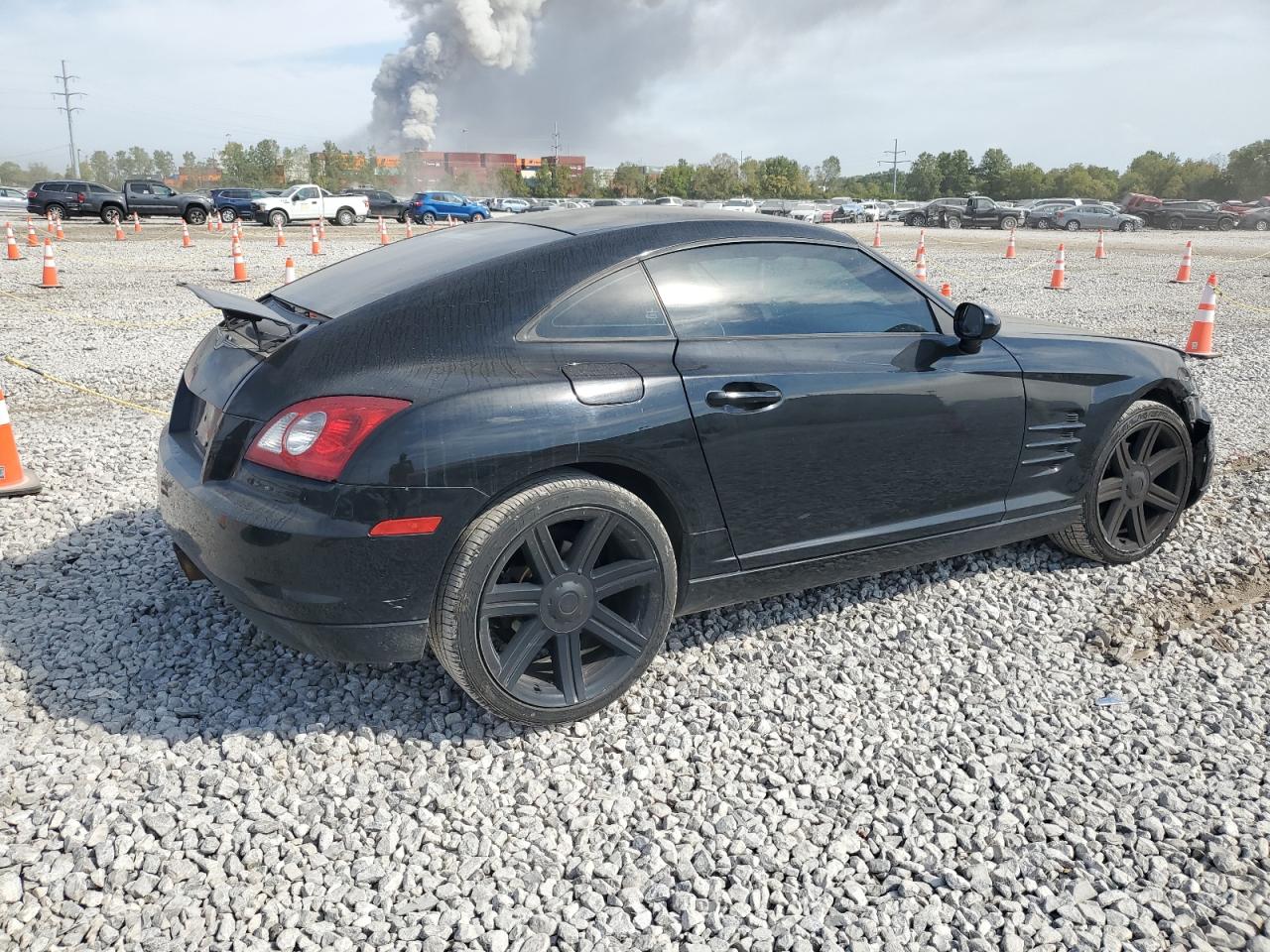 CHRYSLER CROSSFIRE 2005 black  gas 1C3AN59L15X033415 photo #4