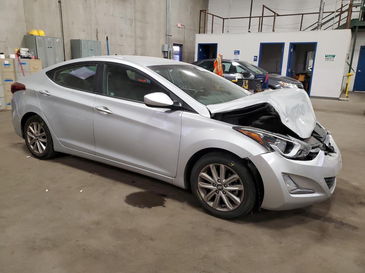 Lot #2928606774 2015 HYUNDAI ELANTRA SE