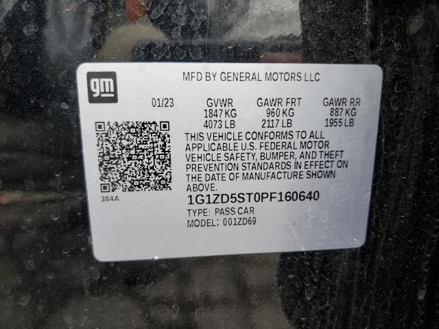 2023 CHEVROLET MALIBU LT - 1G1ZD5ST0PF160640
