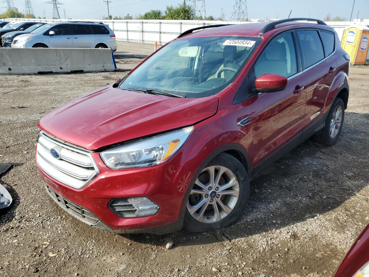 Lot #3009109457 2018 FORD ESCAPE SE