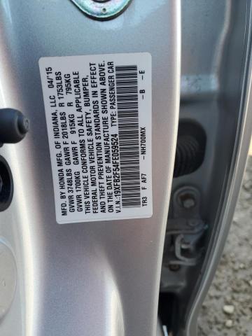 VIN 19XFB2F54FE059524 2015 Honda Civic, LX no.12