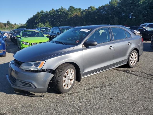 VOLKSWAGEN JETTA SE 2012 gray sedan 4d gas 3VWDP7AJ1CM123544 photo #1