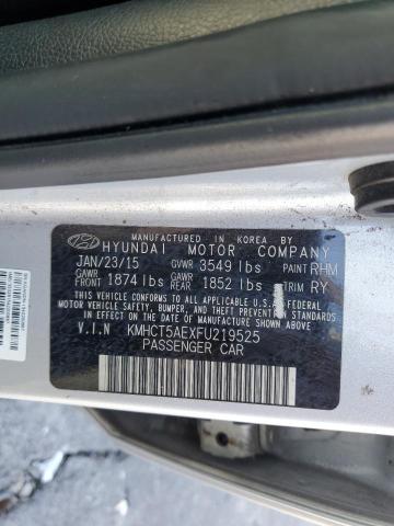 2015 HYUNDAI ACCENT GS KMHCT5AEXFU219525