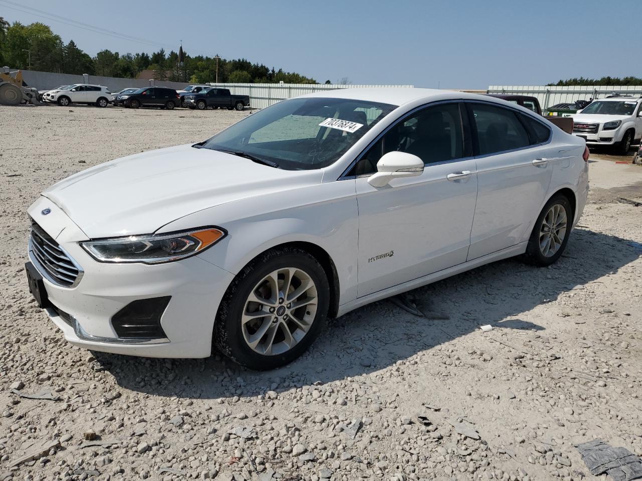 Lot #2819116269 2019 FORD FUSION SEL