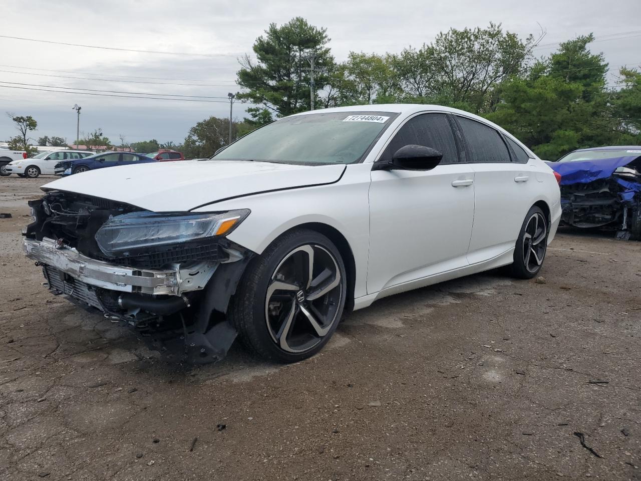 Lot #2874438901 2021 HONDA ACCORD SPO