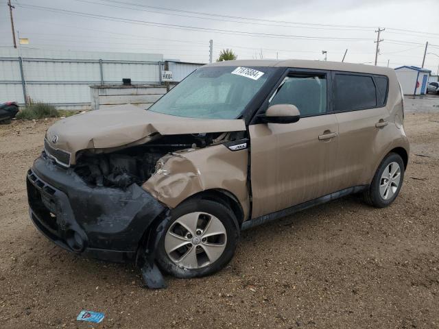 KIA SOUL 2016 brown  gas KNDJN2A29G7261260 photo #1