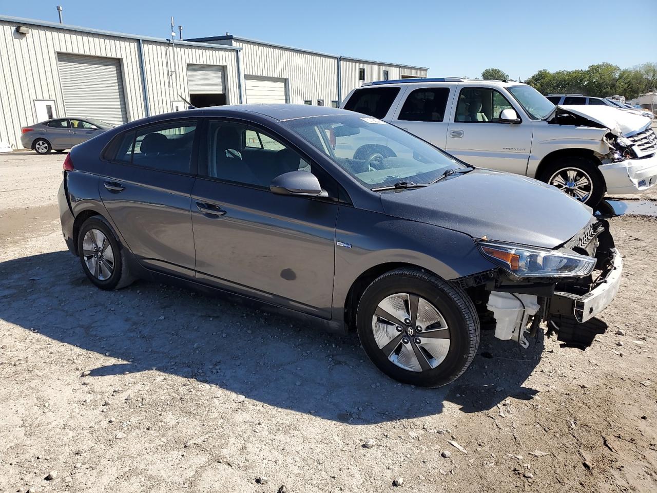 Lot #2998808688 2017 HYUNDAI IONIQ BLUE