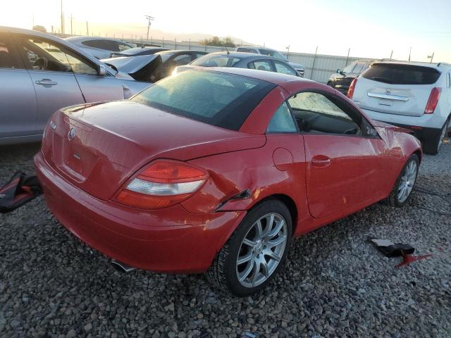 MERCEDES-BENZ SLK 350 2005 red  gas WDBWK56F45F069273 photo #4