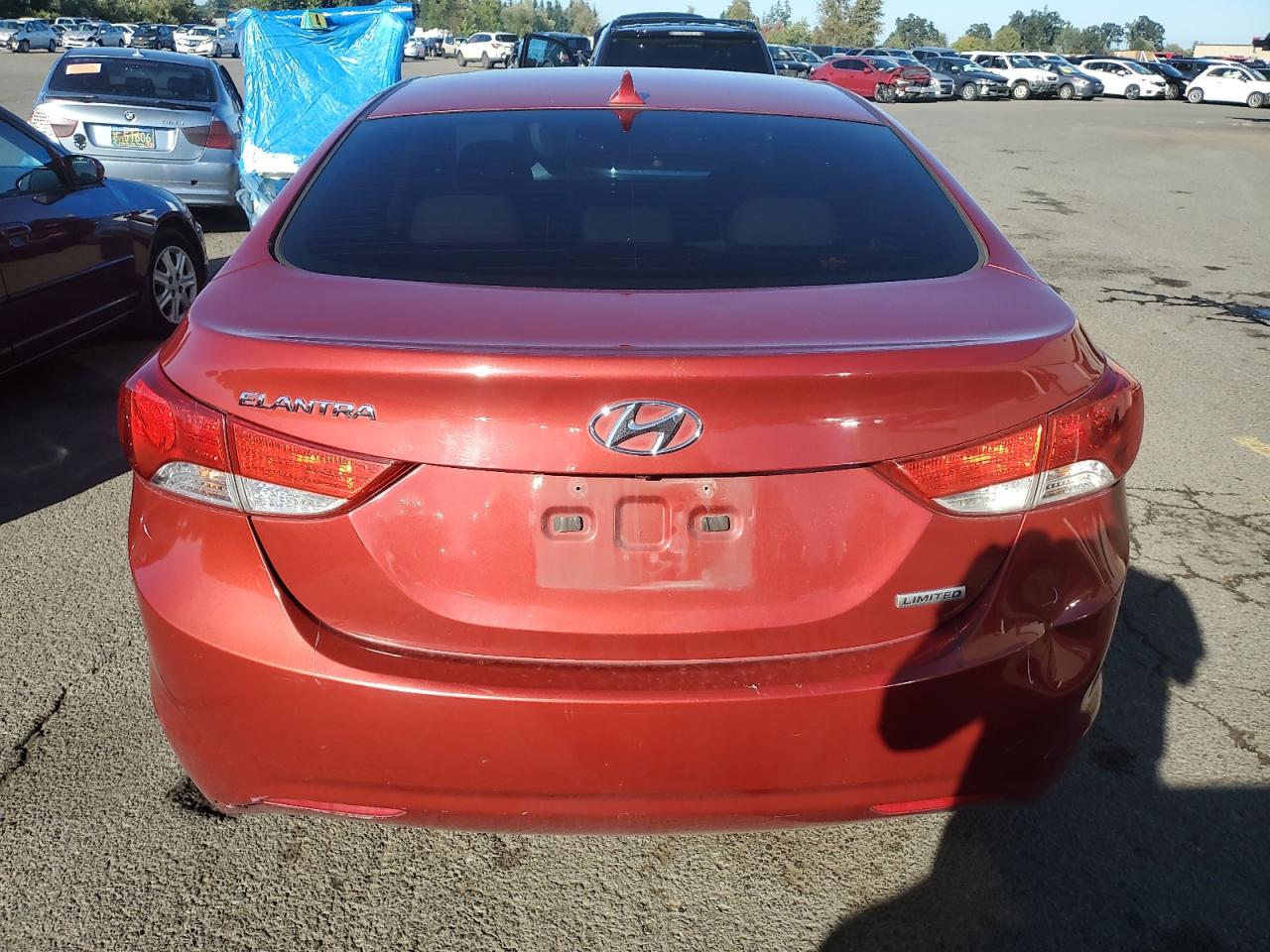 Lot #2862824320 2012 HYUNDAI ELANTRA GL