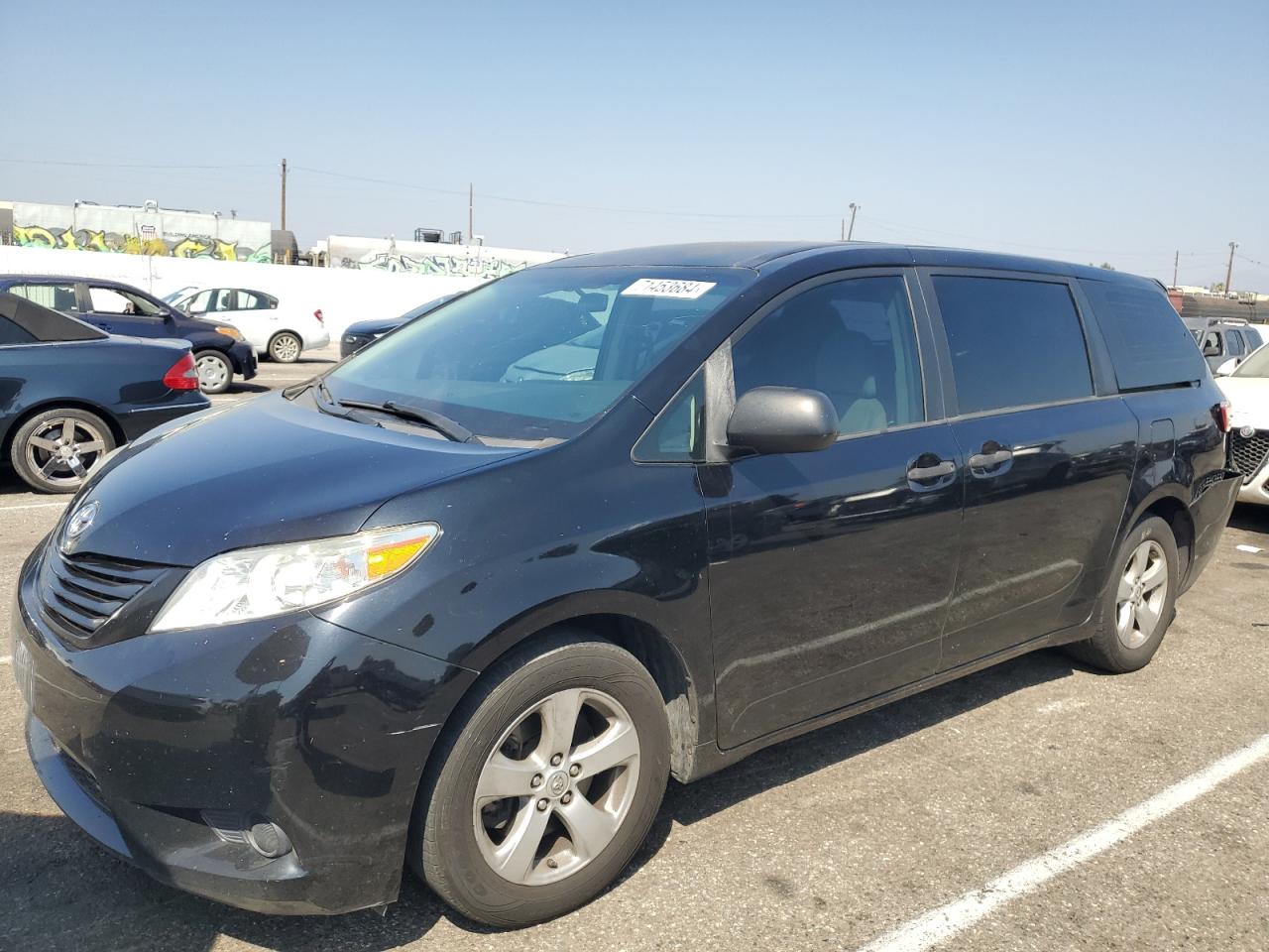 5TDZZ3DC5HS857541 TOYOTA SIENNA 2017