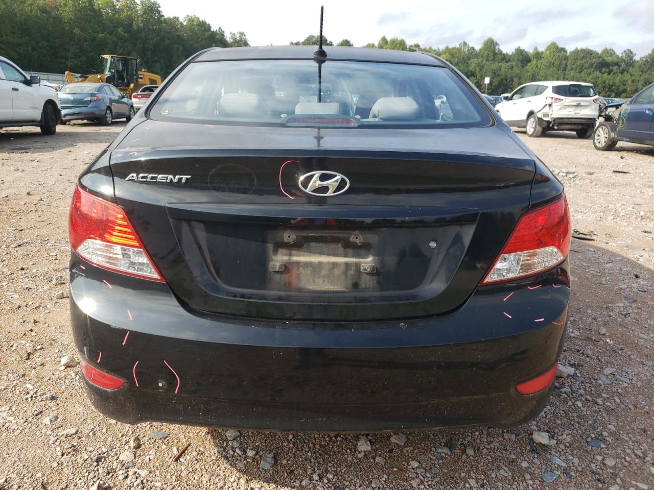 Lot #2874428992 2014 HYUNDAI ACCENT GLS