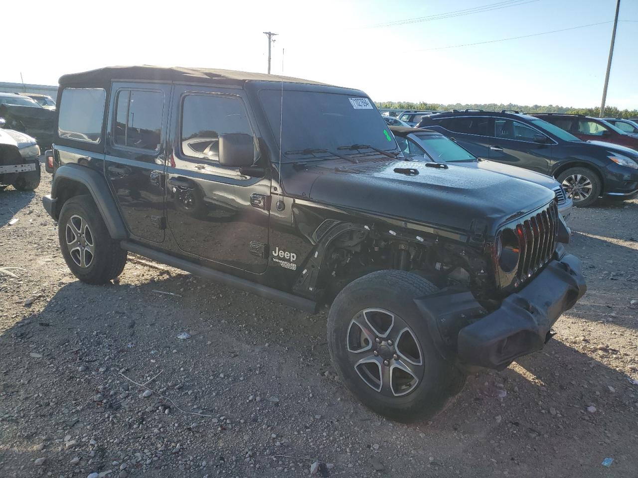 Lot #2926292556 2020 JEEP WRANGLER U