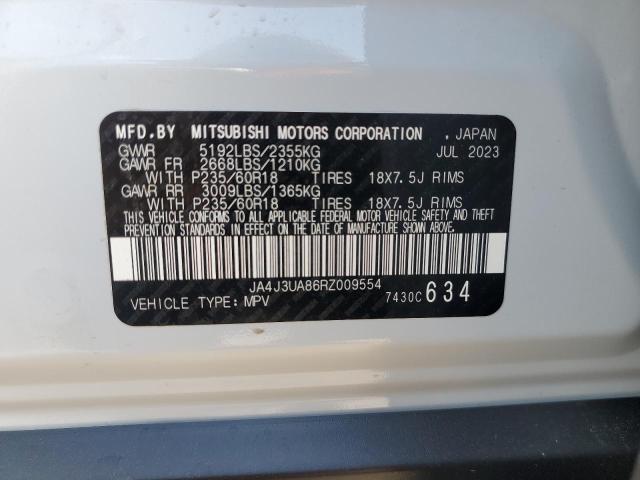 2024 MITSUBISHI OUTLANDER - JA4J3UA86RZ009554