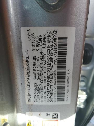 2018 HONDA ACCORD TOU - 1HGCV1F92JA086189