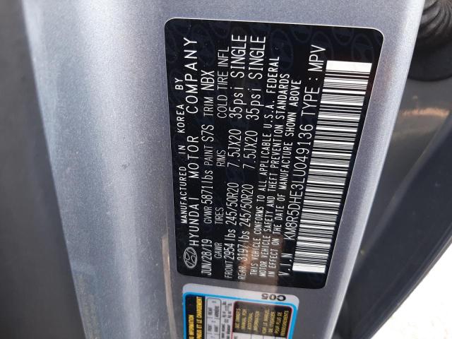 2020 HYUNDAI PALISADE L - KM8R5DHE3LU049136