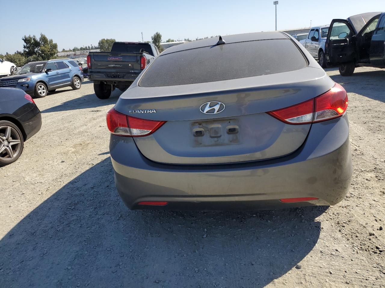 Lot #2898182254 2013 HYUNDAI ELANTRA GL