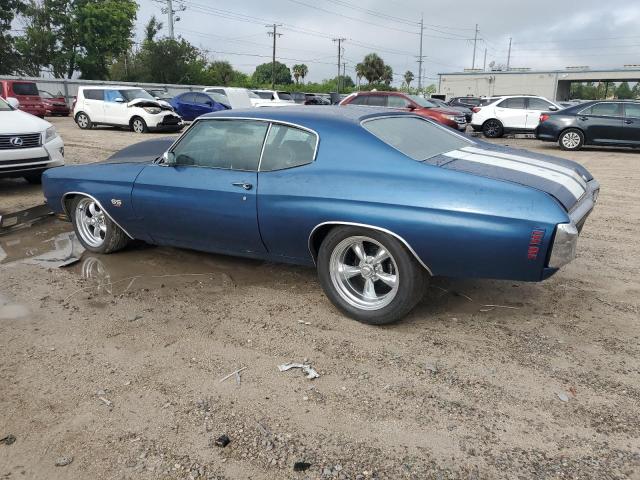 CHEVROLET CHEVELLE 1970 blue   136370R226529 photo #3